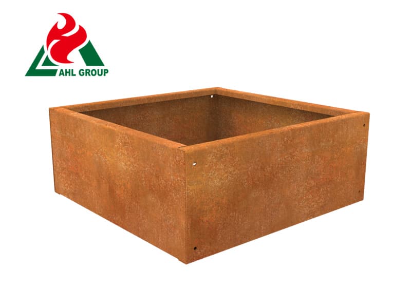  Corten Steel Planter For Garden For Park Project