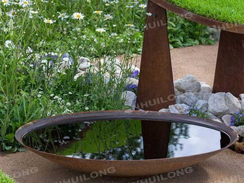 <h3>Corten Steel Water Bowl · 60cm, 80cm, 120cm · Buy Metal Online</h3>
