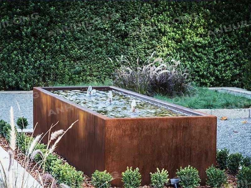 <h3>Decorative Garden Art Corten Steel Water Fountain for Sale </h3>
